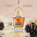 The Old Natural Car Freshener with Essential Oils Fragrance in Glass bottle with Wooden Diffuser Lid | Moods, Sandal Twig and Lavish Musk Car Freshener Combo Pack (3 * 10ml)