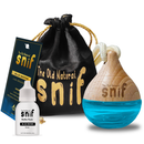 Blue Water Car Air Freshener with Essential Oil (Pack of 1)