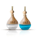 Blue Water Car Air Freshener with Essential Oil (Pack of 1)