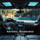 Blue Water Car Air Freshener with Essential Oil (Pack of 1)