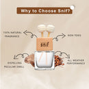 White Oudh Premium Car Perfume - 10ml  Long-Lasting Oudh Car Air Freshener Luxury Car Fragrance