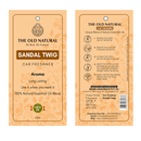The Old Natural Sandal Twig Car Air Freshener
