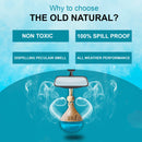 Blue Water Car Air Freshener with Essential Oil (Pack of 1)