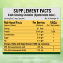 Salmega Veg Omega-3 | 450 mg EPA + 150 mg DHA from Marine Algae | 60 Capsules