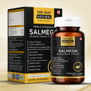 Salmega Triple Strength Salmon Omega-3 Fish Oil Capsules | EPA & DHA Support | 30 Softgel Capsules