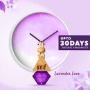 Snif Diamond Hanging Car Air Freshener with Refill Pack (Lavender Love 10ml + 15ml Refill Pack)
