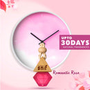 Snif Diamond Hanging Car Air Freshener with Refill Pack (Romantic Rose 10ml + 15ml Refill Pack)