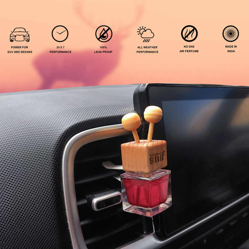 Lavish Musk Premium Vent Car Perfume - 10ml Long-Lasting Fragrance  High-Quality Car Air Freshener