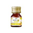 The Old Natural Nuvit D3 Vitamin D3 60000 Iu I Cholecalciferol Vitamin D3 Oil 60000 Iu Sugar Free Nano Shots I Once In A Week - 5Ml (Mango) (Pack of 2)