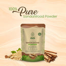 Sandalwood Powder – 100% Pure & Natural Chandan Powder | Skin Care & Face Pack | Brightens Skin, Controls Oil & Soothes Irritation | 200g