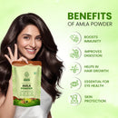 Pure & Natural Amla Powder for Hair, Skin, Digestion & Immunity Support - 200gm Pack of 2
