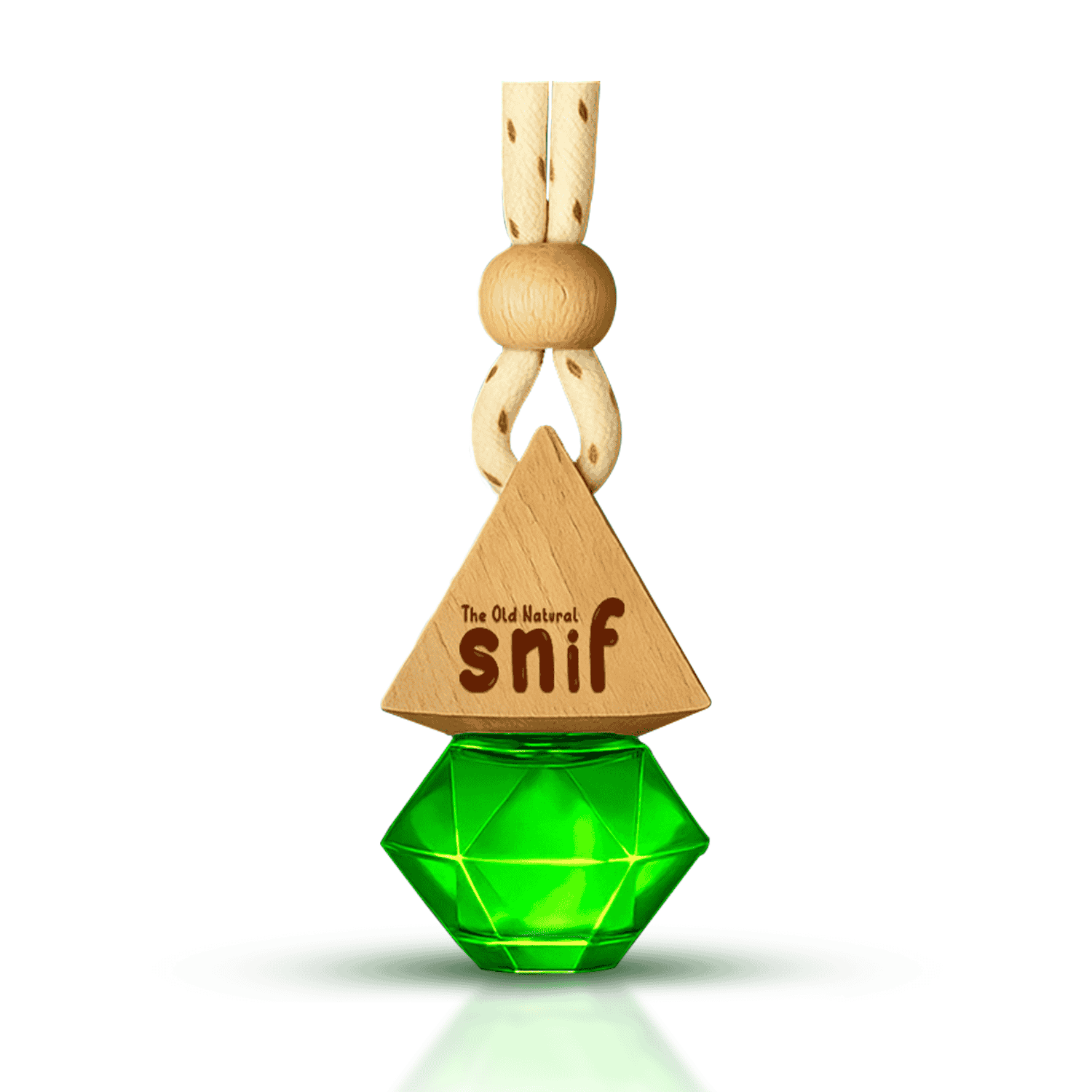 Snif Diamond Hanging Car Air Freshener with Refill Pack (Jazzy Jasmine, Breezy blue, White Oudh 10ml + 15ml Refill Pack)