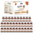 NuVit D3 60K iu Shots ( 5ml*4 Shots ) | Pack of 2 | Sugar Free | Butterscotch Flavour