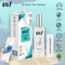 The Old Natural Spray Car Perfumes with Essential Oils Fragrance in Glass bottle with 2 Hanging Tags | Car Air Fresheners 50ml (Breezy Blue)