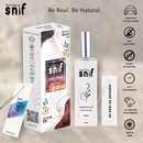 The Old Natural Spray Car Perfumes with Essential Oils Fragrance in Glass bottle with 2 Hanging Tags | Car Air Fresheners 50ml (White Musk)