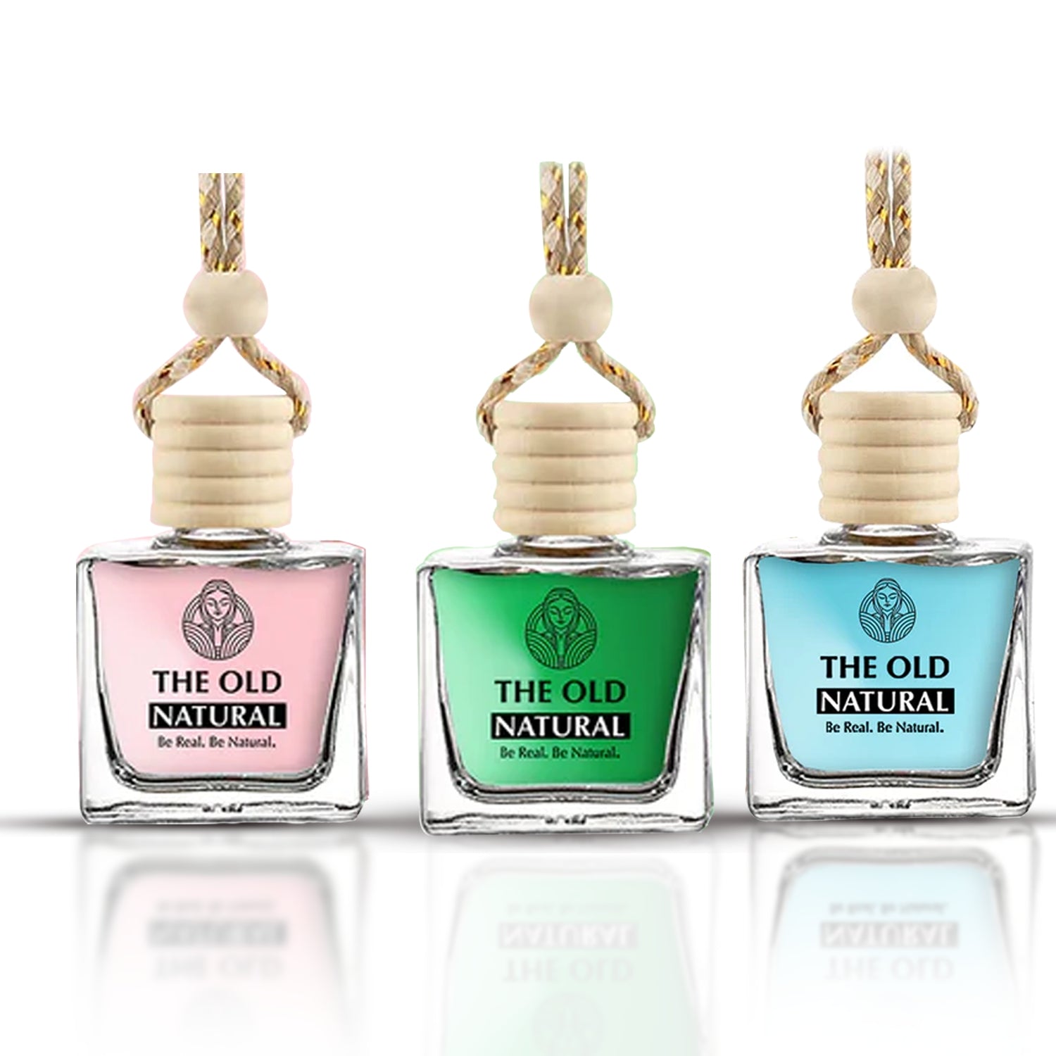 The Old Natural Moods Car Perfume with Essential Oils Fragrance (Box Packaging)