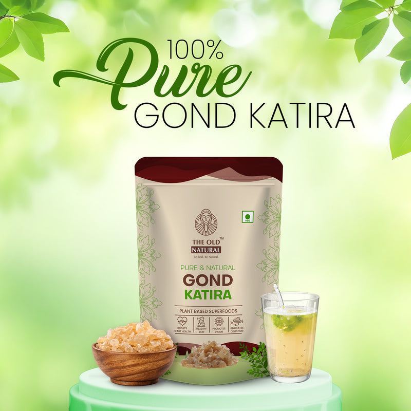 Gond Katira (Tragacanth Gum) – 100% Natural Plant-Based Edible Gum for