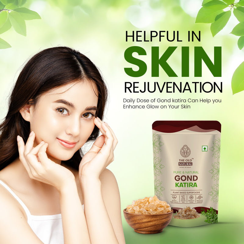 Gond Katira (Tragacanth Gum)  100% Natural Plant-Based Edible Gum for