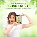 Gond Katira (Tragacanth Gum) – 100% Natural Plant-Based Edible Gum for Summer Drinks, Digestion & Hydration | 200g Pack of 2