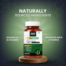 The Old Natural B-Complex | Complete Vitamin B Supplement for Immunity, Energy & Nerve Health | 60 Tablets