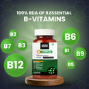 The Old Natural B-Complex | Complete Vitamin B Supplement for Immunity, Energy & Nerve Health | 60 Tablets