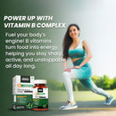 The Old Natural B-Complex | Complete Vitamin B Supplement for Immunity, Energy & Nerve Health | 60 Tablets