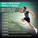 The Old Natural B-Complex | Complete Vitamin B Supplement for Immunity, Energy & Nerve Health | 60 Tablets