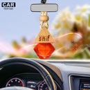 Snif Diamond Hanging Car Air Freshener with Refill Pack (Lavish Musk 10ml + 15ml Refill Pack)