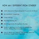 Mystic Berry Car Air Freshener with Essential Oils Fragrance