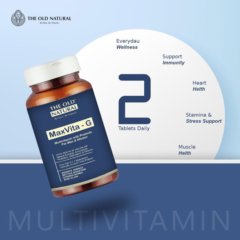 Maxvita-G Multivitamin with Omega-3 & Antioxidant 60 tablets