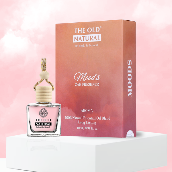 The Old Natural Moods Car Perfume with Essential Oils Fragrance (Box Packaging)