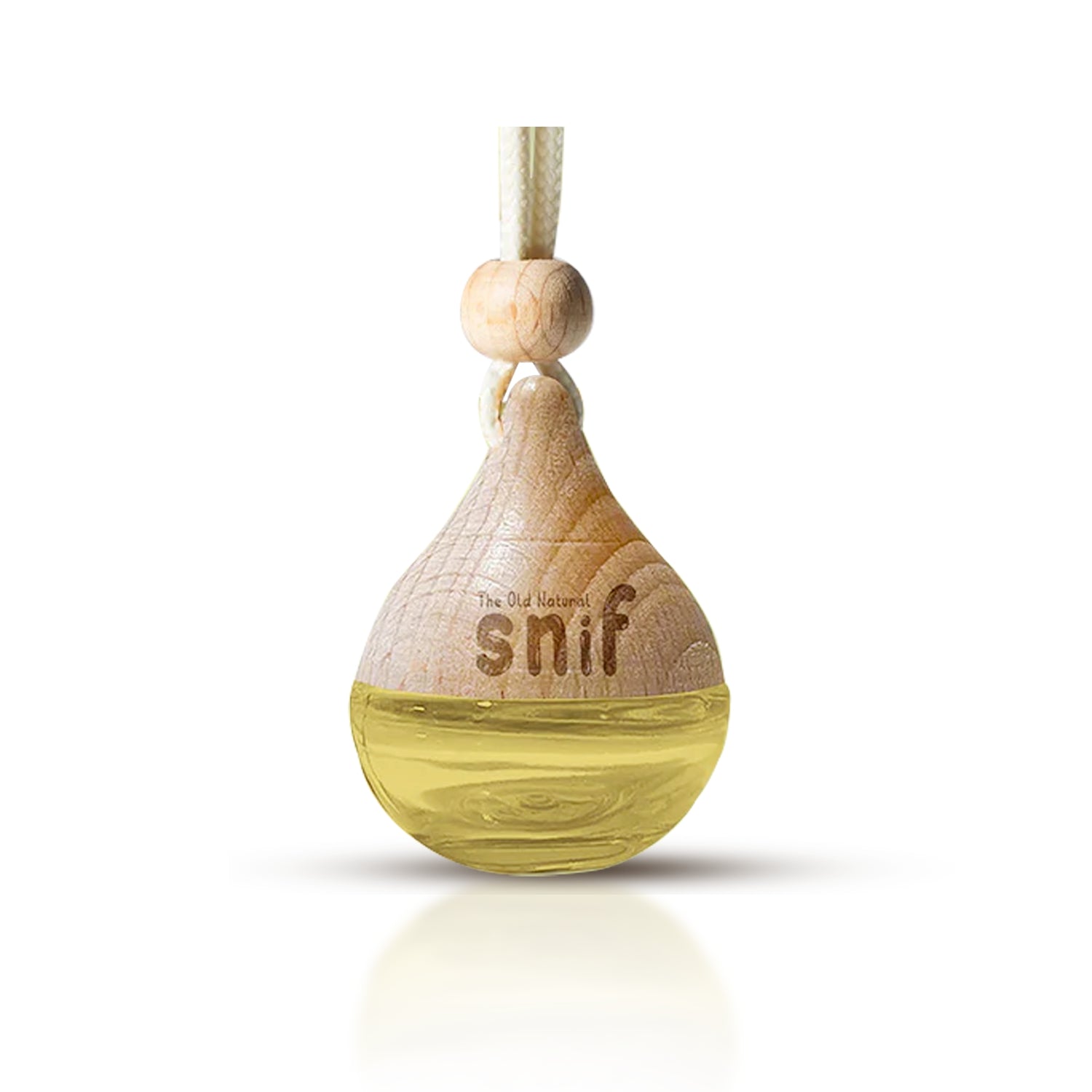 Lemon Grass Car Air Freshener with Essential Oil (Pack of 1)