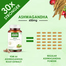 KSM-66 Ashwagandha 500 mg Veg Capsules | Extra Strength Natural Formulation | Support strength & energy | Withania Somnifera Extract - 60 Vegetarian Capsules