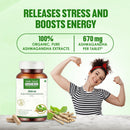 KSM-66 Ashwagandha 500 mg Veg Capsules | Extra Strength Natural Formulation | Support strength & energy | Withania Somnifera Extract - 60 Vegetarian Capsules