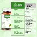 KSM-66 Ashwagandha 500 mg Veg Capsules | Extra Strength Natural Formulation | Support strength & energy | Withania Somnifera Extract - 60 Vegetarian Capsules