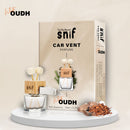 White Oudh Premium Car Perfume - 10ml  Long-Lasting Oudh Car Air Freshener Luxury Car Fragrance