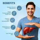 Liver Detox Milk Thistle Supports Liver Repair, Alcohol Detox - 60 Tablets (Pack of 1)