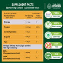 Salmega Veg Omega-3 | 450 mg EPA + 150 mg DHA from Marine Algae | 60 Capsules