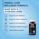 Liver Detox  |  Milk Thistle and 14 Ayurvedic Herbs | 60 Tablets