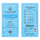 Mystic Berry Car Air Freshener with Essential Oils Fragrance
