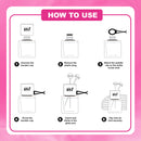 Plum Rose Premium Vent Car Perfume - 10ml Long-Lasting Car Fragrance Luxury Car Air Freshener