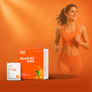 The Old Natural Vitamin D3 Granules | 10 * 1gm Sachets Cholecalciferol Vitamin D Supplement - Orange Flavor - (Pack Of 2)