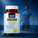 Salmega Omega-3 + Vitamin D3 | High Strength 1590mg Omega-3 (900mg EPA & 600mg DHA) with 600 IU Vitamin D3