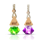 Snif Diamond Hanging Car Air Freshener with Refill Pack (Lavender Love 10ml + 15ml Refill Pack)