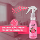 The Old Natural Snif Rose Aura Room Air Freshener | Long Lasting Fragrance with Essential Oils 1000+ Sprays | Room & Car Freshener (Rose Aura 200ml)