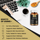 Salmega Triple Strength Salmon Omega-3 Fish Oil Capsules | EPA & DHA Support | 30 Softgel Capsules