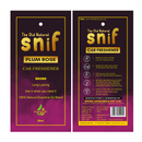 Plum Rose Car Air Freshener with Essential Oil (Pack of 1)