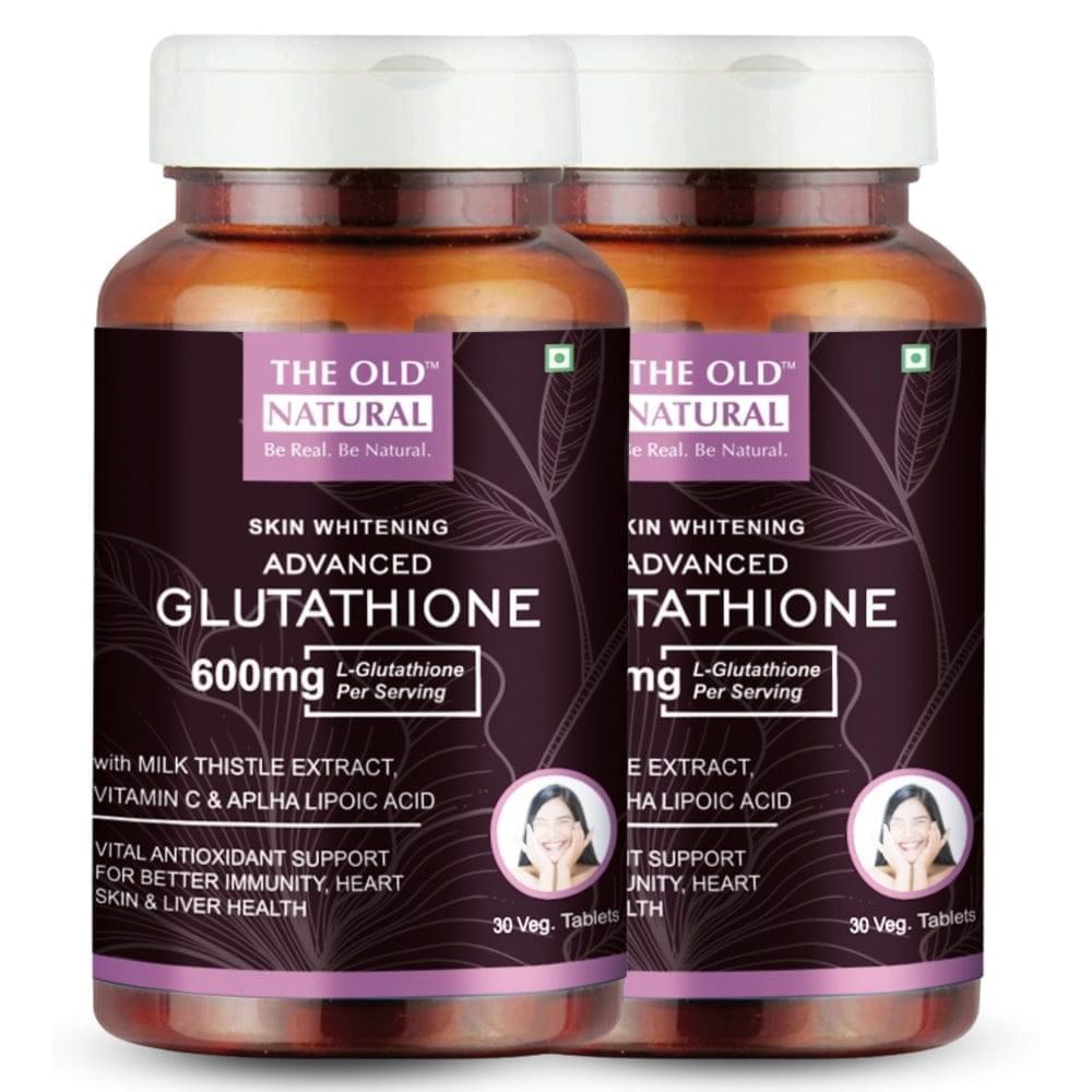 Glutathione Tablets 600mg With Vitamin C & E, Biotin 30 Tablets