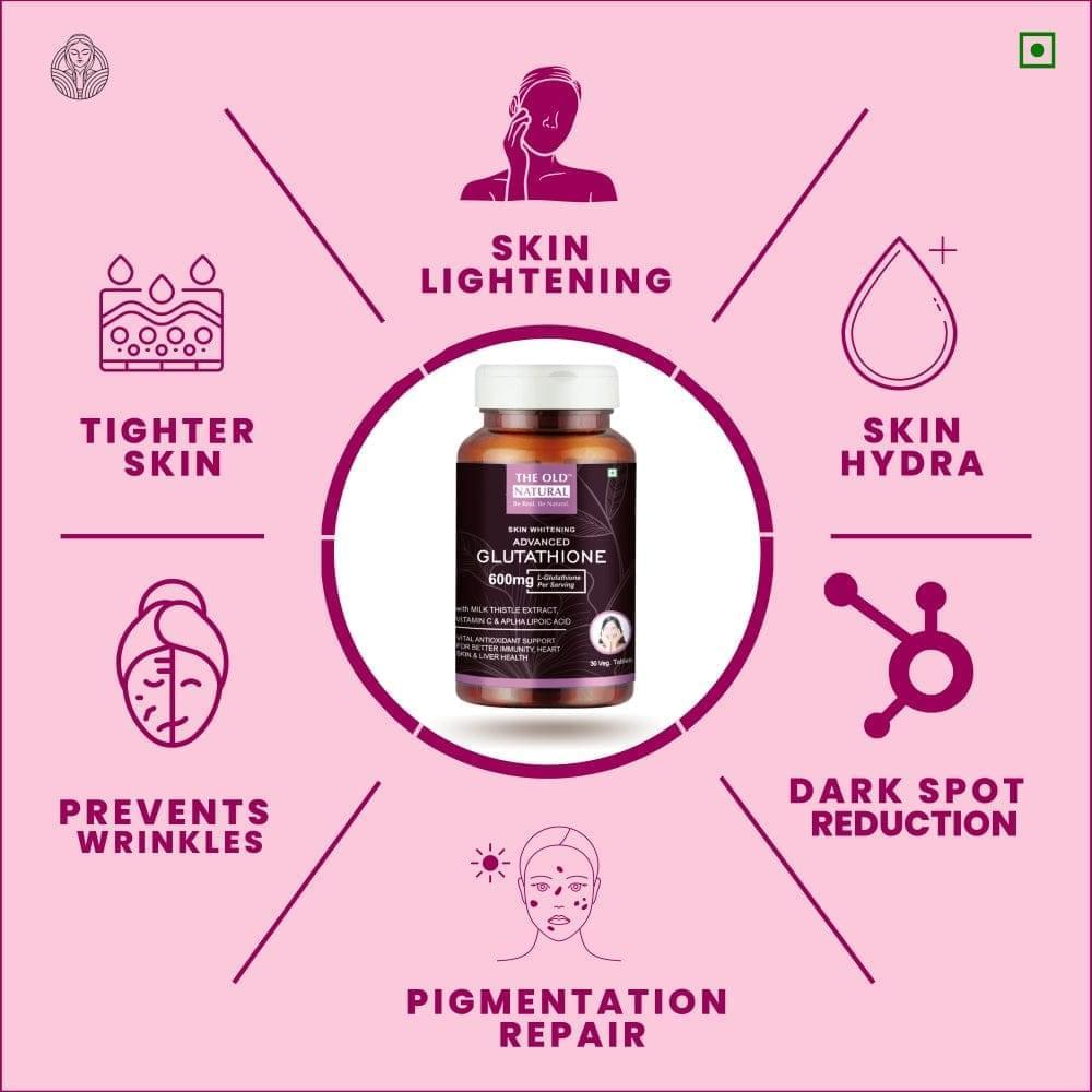 glutathione tablets for pigmentation Glow chahiye without complicated routines? @hkvitals Glutathione Tablets  bana sakte hain your skin clearer, brighter & hydrated in just 2–3 months  ✨, 600mg L-Glutathione + Vitamin C + Hyaluronic Acid