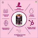 Glutathione Tablets 600mg With Vitamin C & E, Biotin 30 Tablets